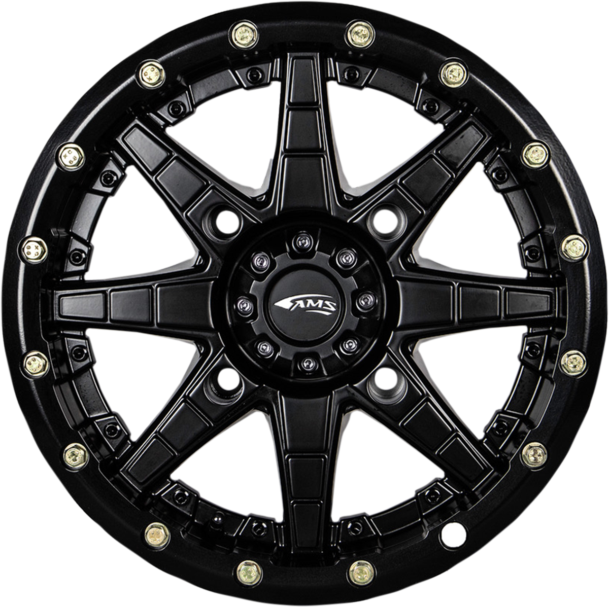 AMS Roll'n 106 Wheel - Front/Rear - Black - 14x7 - 4/156 - 5+2 4754-046AS