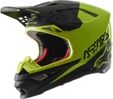 ALPINESTARS Supertech M8 Helmet - Echo - MIPS® - Black/Yellow - XL 8302621-1158-XL