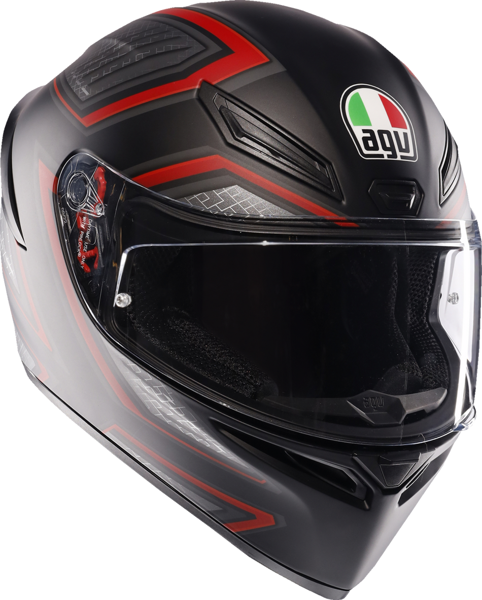 AGV K1 S Helmet - Sling - Matte Black/Red - Medium 2118394003-038-M