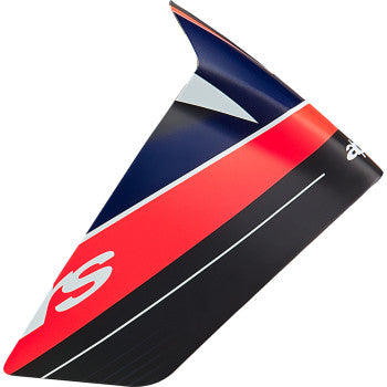 ALPINESTARS Supertech R10 Spoiler - Race - Team - Matte Black/Carbon Red Fluo/Blue 8953424-1383