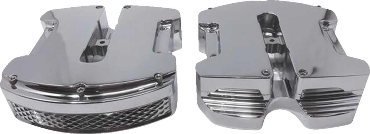 COVINGTONS Valve Cover - Diamondback - Chrome - M8 C3082-C