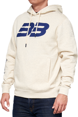 100% BB33 Pullover Welt Pocket Hoodie - Oatmeal - Medium BB-36045-484-11