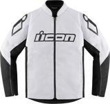 ICON Hooligan™ CE Jacket - White - Small 2820-5797