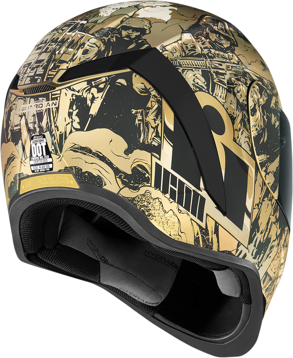 ICON Airform™ Helmet - Guardian - Gold - Medium 0101-13693