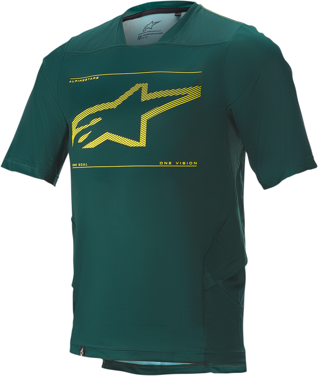 ALPINESTARS Drop 6.0 Jersey - Short-Sleeve - Green - XL 1766320-7170-XL