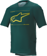 ALPINESTARS Drop 6.0 Jersey - Short-Sleeve - Green - 2XL 1766320-7170-2X