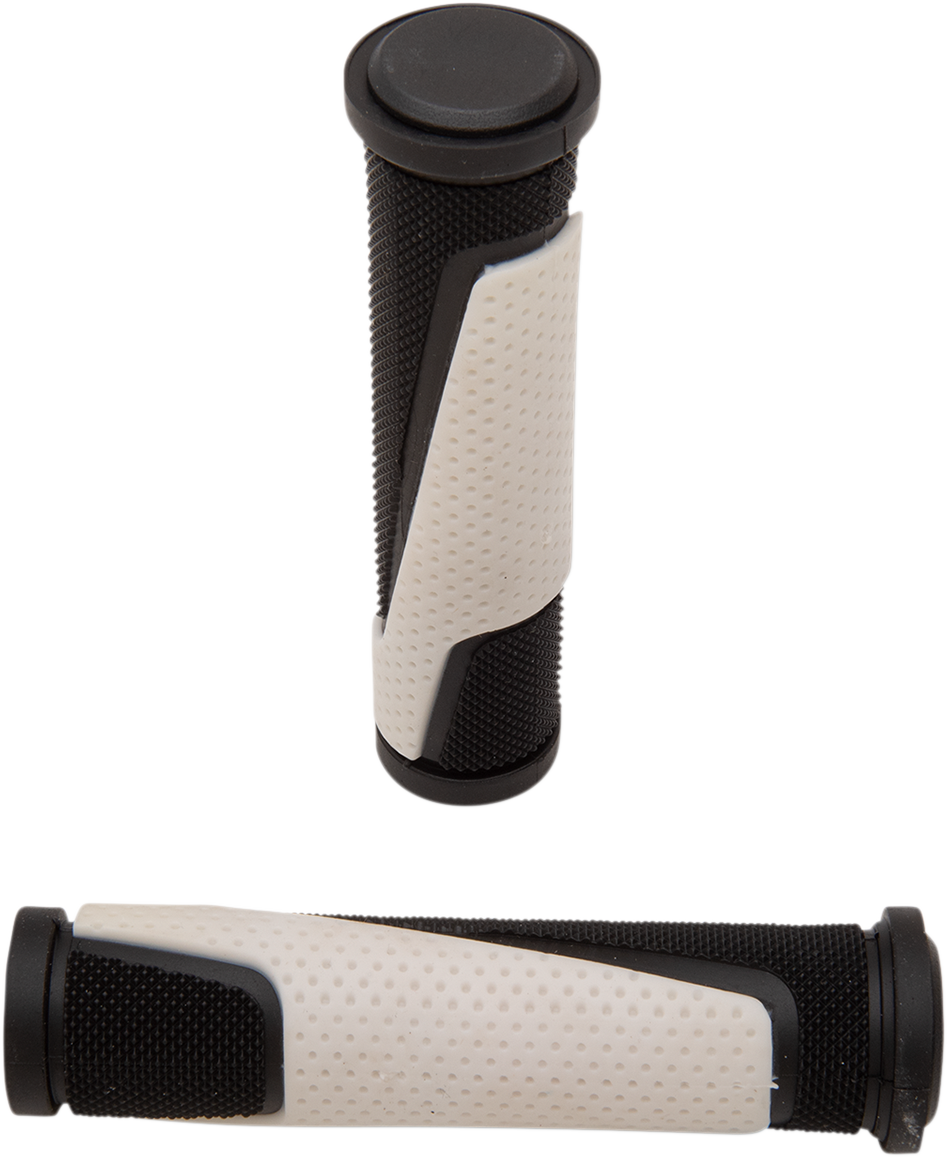 PRO GRIP Grips - 807 - Open Ends - White/Black PA080722NEBI