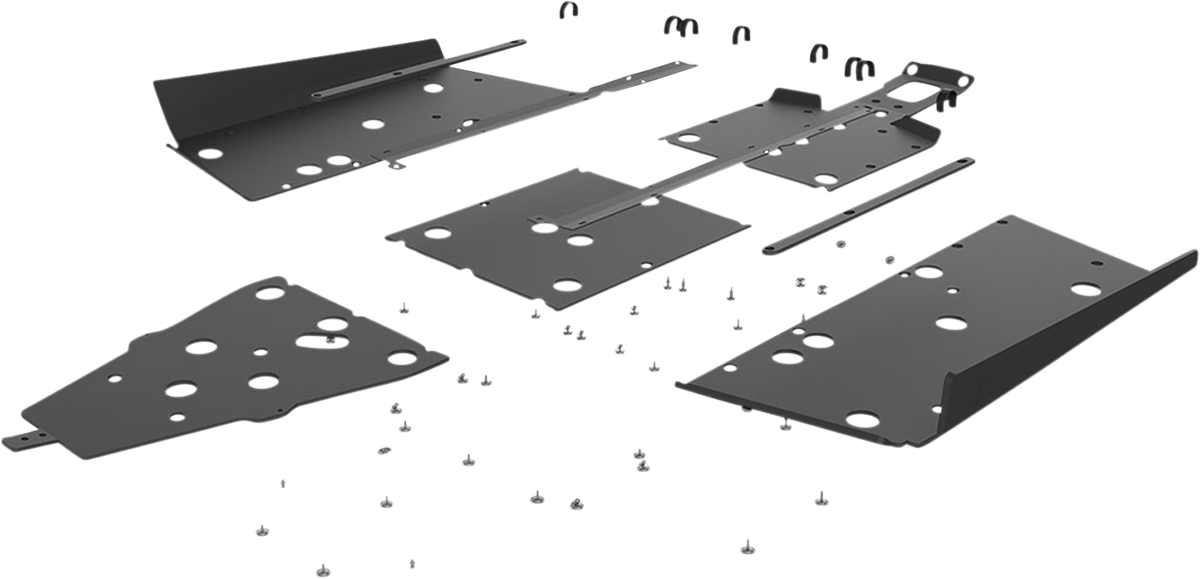 SEIZMIK Skid Plate - 2 Seat - General 76-10164KIT