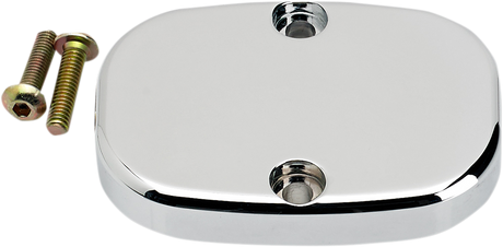 JOKER MACHINE Master Cylinder Cover - Smooth - Chrome - FL 08-010C