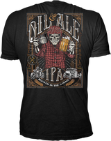 LETHAL THREAT Oil & Ale T-Shirt - Black - Large LT20739L