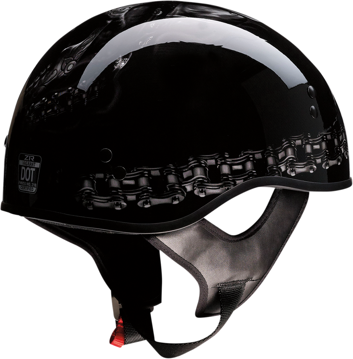 Z1R Vagrant Helmet - FTW - Black/Gray - Small 0103-1319