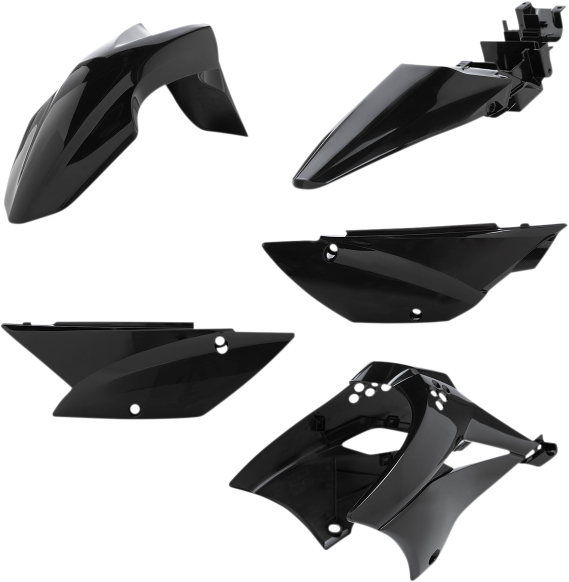 ACERBIS Standard Replacement Body Kit - Black 2780500001