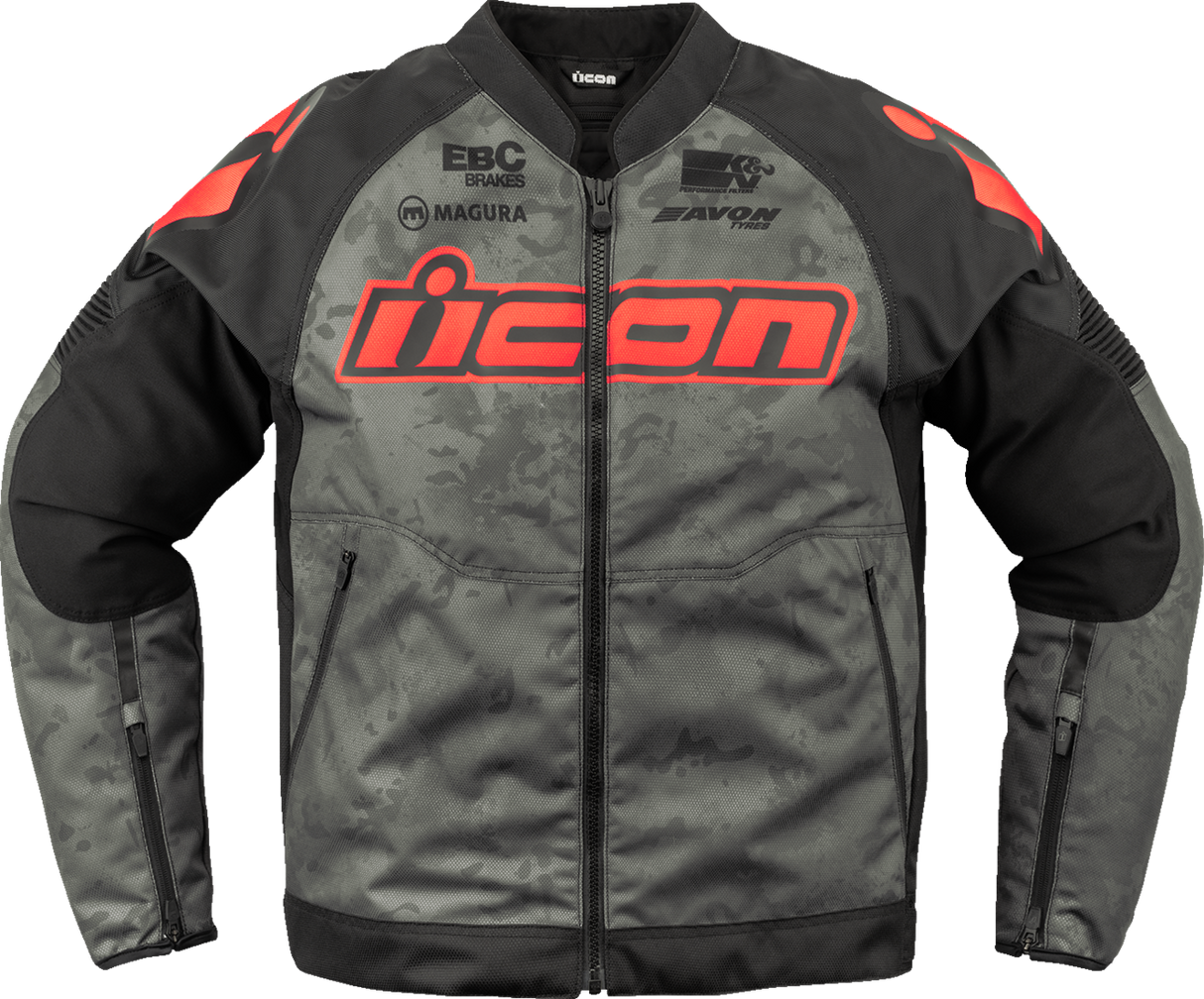 ICON Overlord3™ Magnacross Jacket - Gray - Large 2820-6714