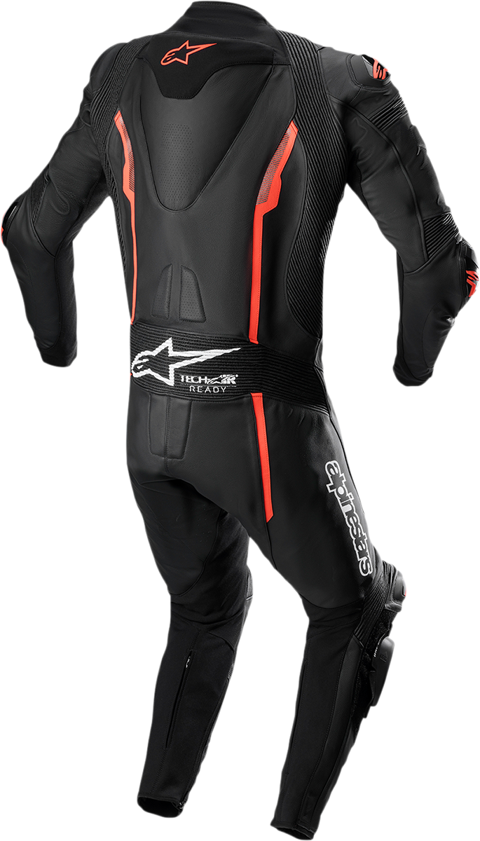 ALPINESTARS Missile v2 1-Piece Suit - Black/Red Fluorescent - US 44 / EU 54 3150122-1030-54