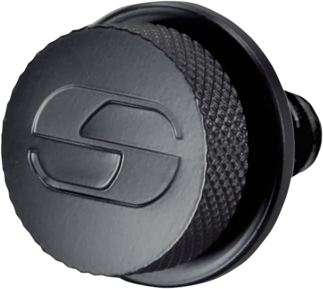 SADDLEMEN 1-1/4"-20 Seat Knob - Black 8909B