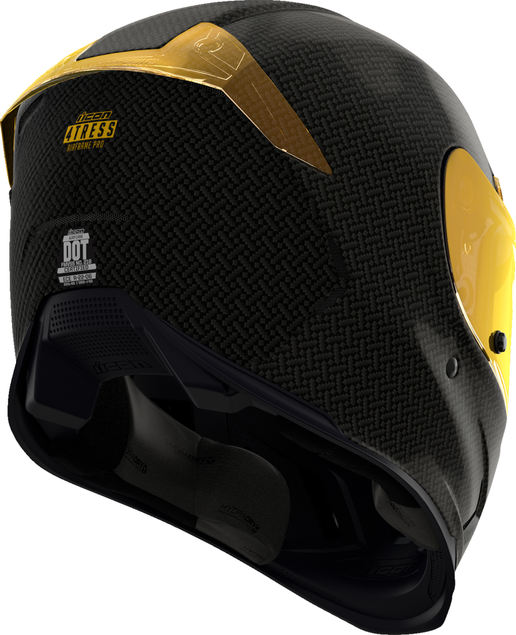 ICON Airframe Pro™ Helmet - Carbon 4Tress - Yellow - Small 0101-16660