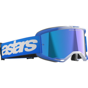 ALPINESTARS GOGGLES Vision 5 Goggle - Blaze - Blue - Blue Mirror 5102125-7271