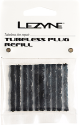 LEZYNE Tubeless Plug Refill - 10 Count 1PKPTBLSV10410