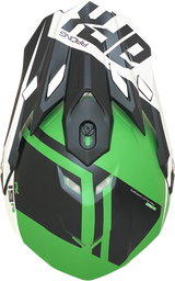 AFX FX-19R Helmet - Racing - Matte Green - Large 0110-7080