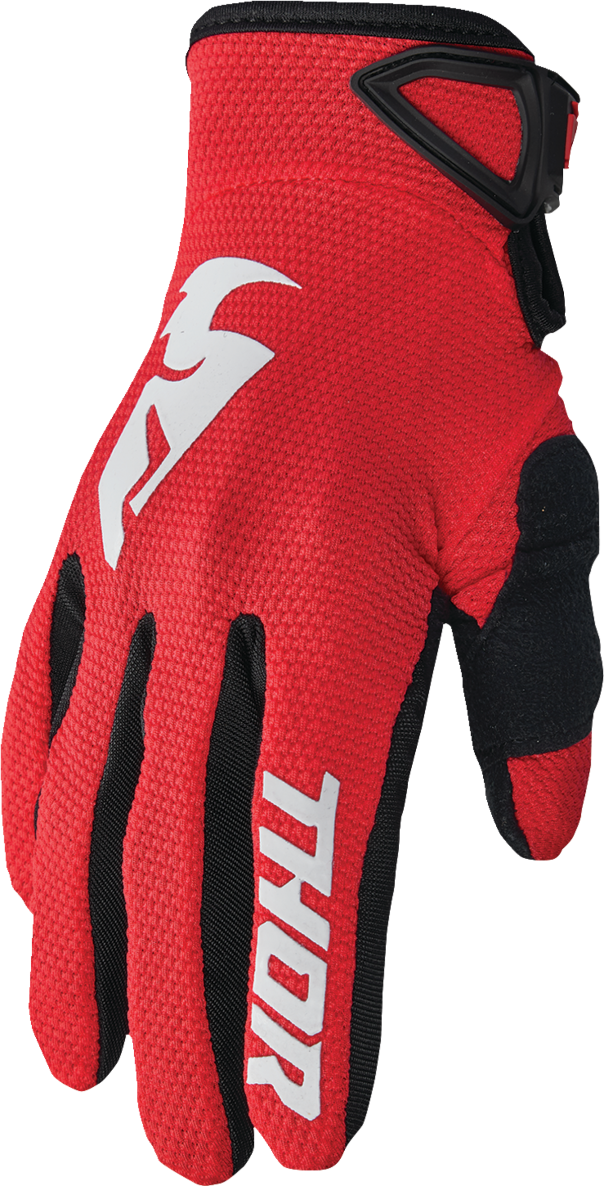 THOR Sector Gloves - Red/White - Large 3330-7270