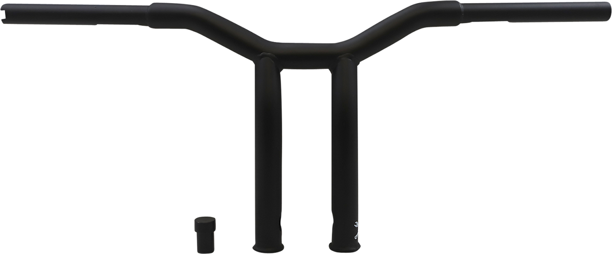 BURLY BRAND Handlebar - Dominator - Raked - 10" - Matte Black B12-6051SB