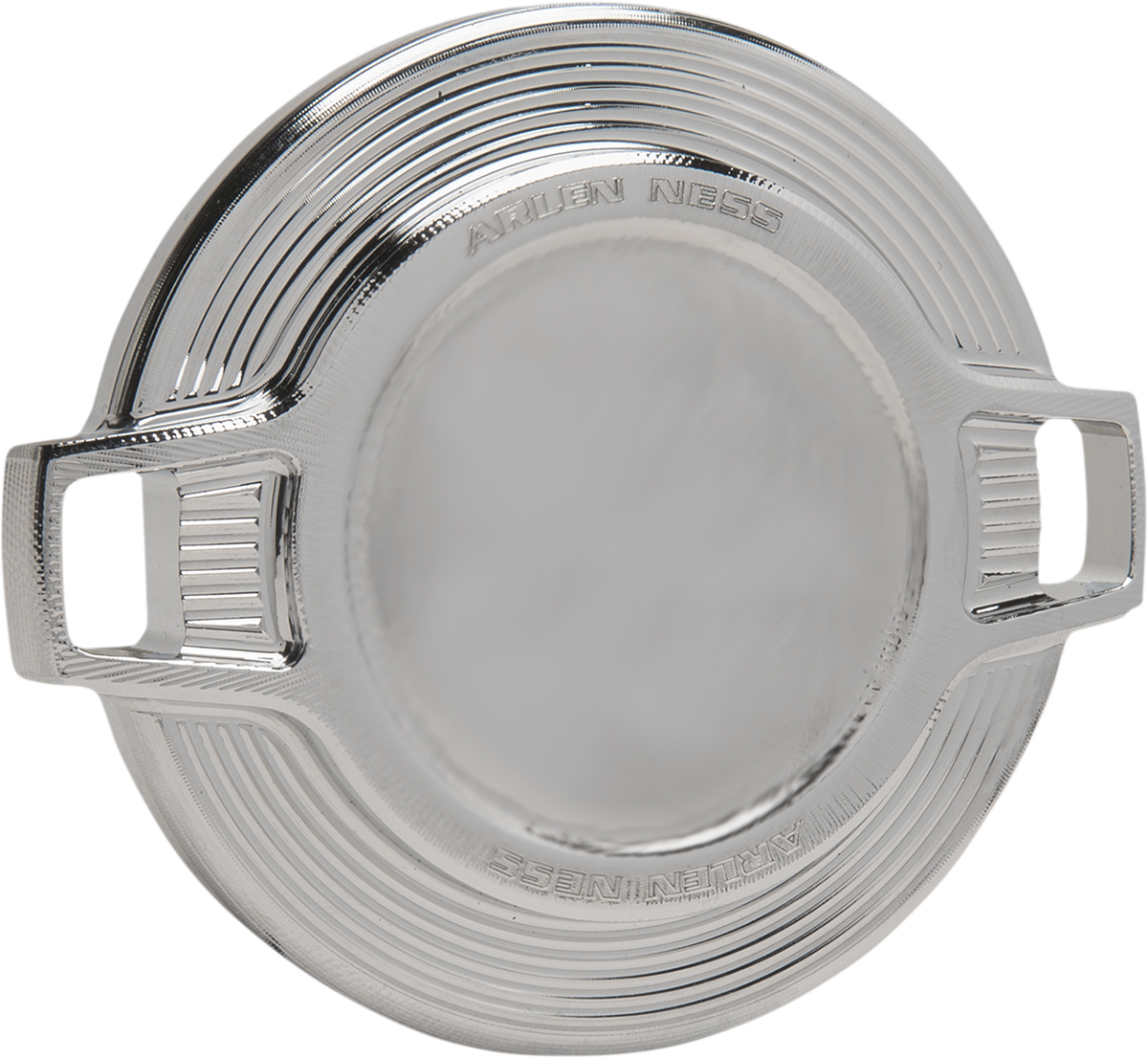 ARLEN NESS Gas Cap - Bar - Chrome 701-009