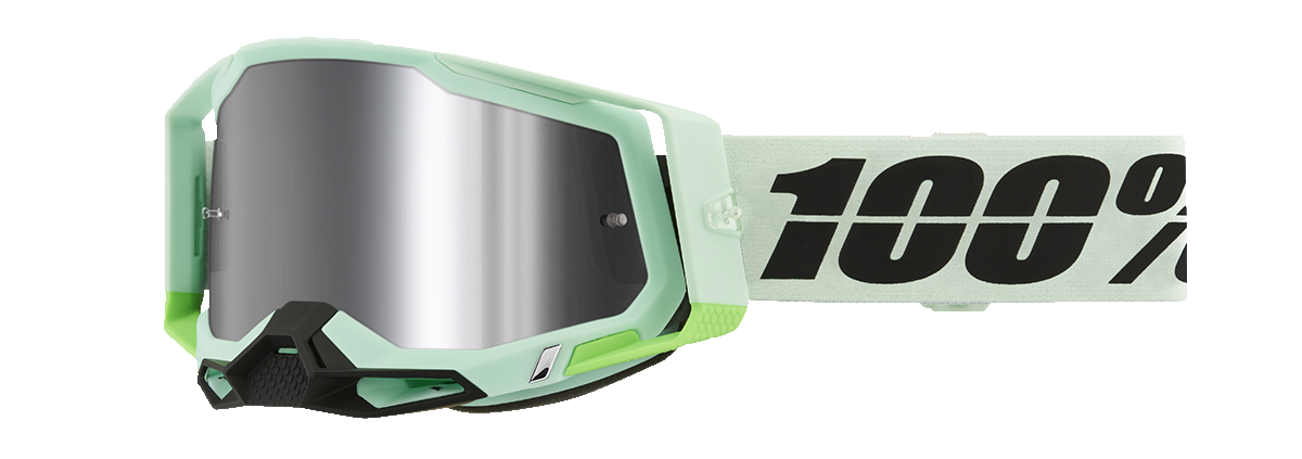 100% Racecraft 2 Goggles - Palomar - Silver Flash Mirror 50010-00025