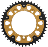 SUPERSPROX Stealth Rear Sprocket - 44 Tooth - Gold - Suzuki/Triumph RST-1800-44-GLD