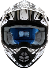 AFX FX-17 Helmet - Butterfly - Matte White - Small 0110-7127