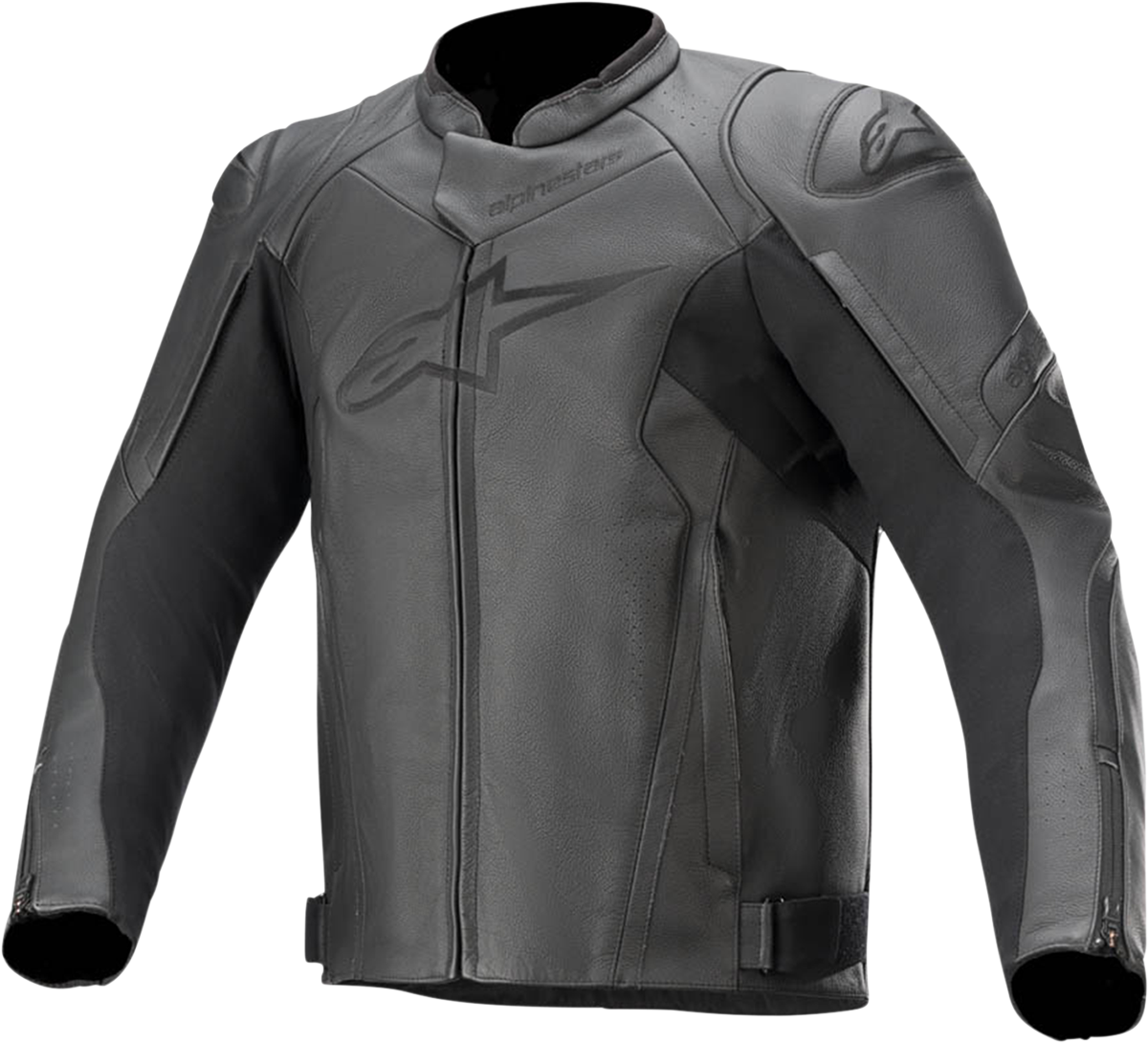 ALPINESTARS Faster v2 Leather Jacket - Black - US 44 / EU 54 3103521-1100-54