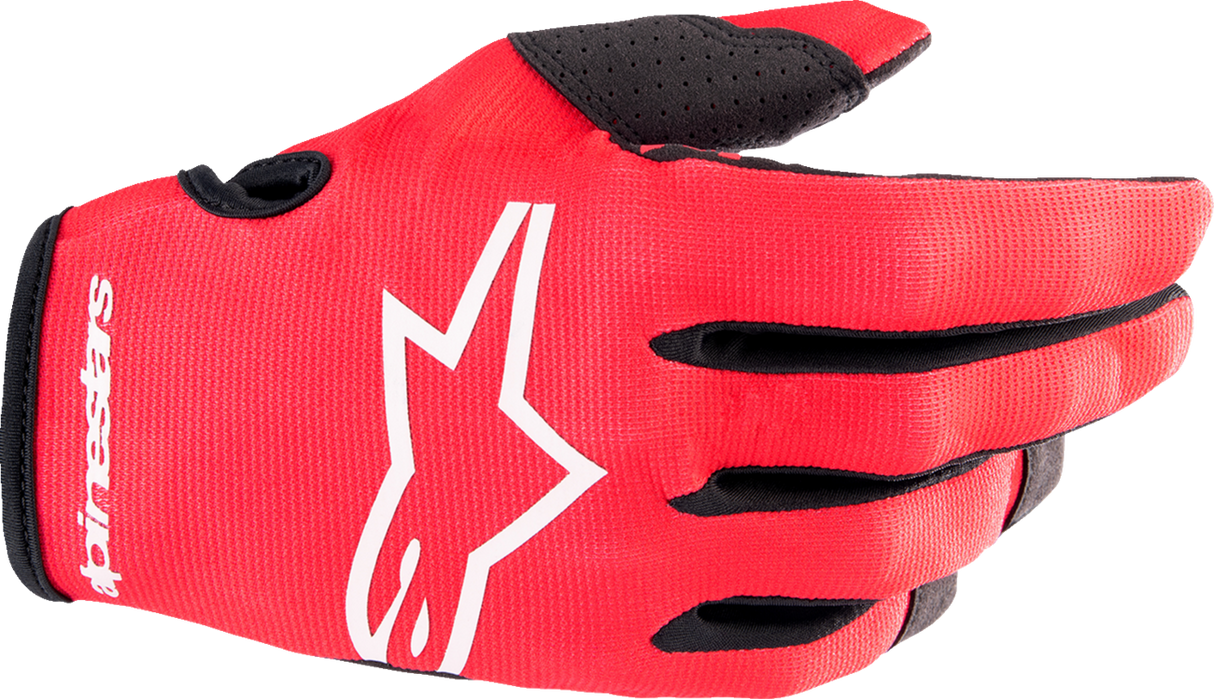 ALPINESTARS Youth Radar Gloves - Red/White - XS 3541823-3120-XS