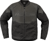 ICON Overlord3™ Leather Jacket - Black - Small 2810-4112