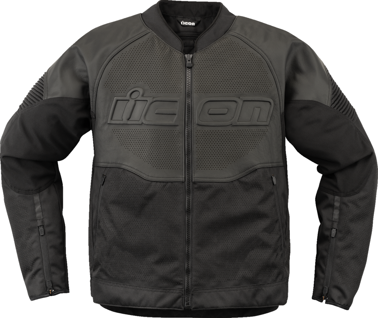 ICON Overlord3™ Leather Jacket - Black - 2XL 2810-4116