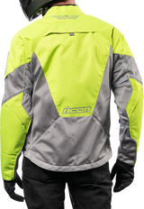 ICON Mesh AF™ Jacket - Gray/Hi-Vis - Medium 2820-5945