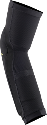 ALPINESTARS Paragon Plus Knee/Shin Guards - Black/Acid Yellow - 2XL 1652619-1047-2X