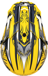 AFX FX-17 Helmet - Butterfly - Matte Yellow - Large 0110-7134