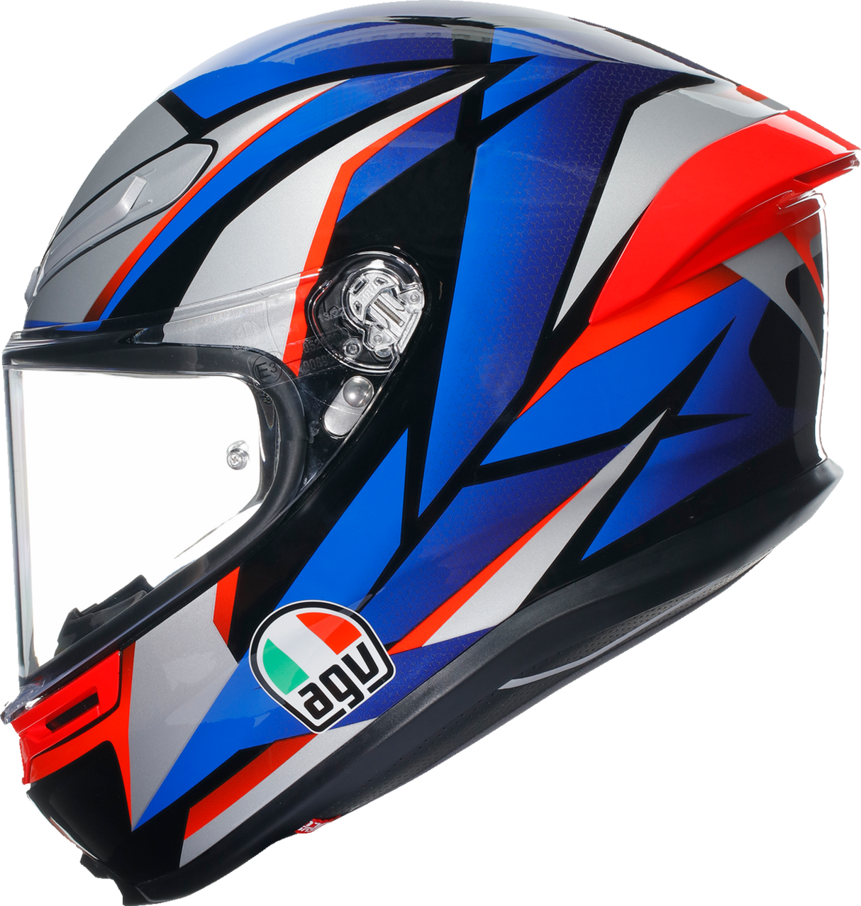 AGV K6 S Helmet - Slashcut - Black/Blue/Red - Small 2118395002015S