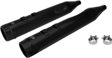 VANCE & HINES 4-1/2" Torquer Mufflers for '95-'16 FL - Black 46673