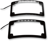 CUSTOM DYNAMICS LED License Plate Frame - Chrome LPF-RAD-C-LP