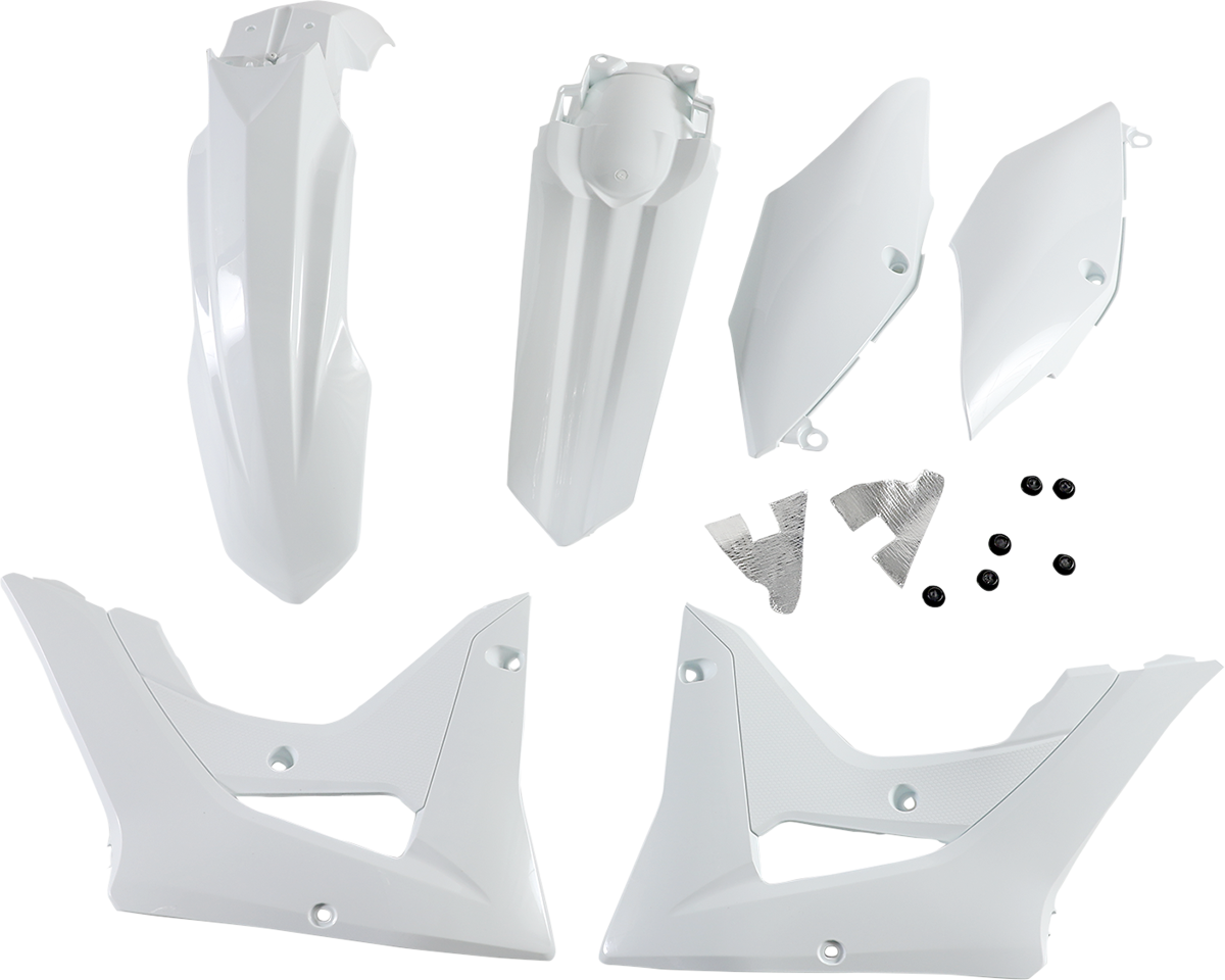 ACERBIS Standard Replacement Body Kit - White 2645460002