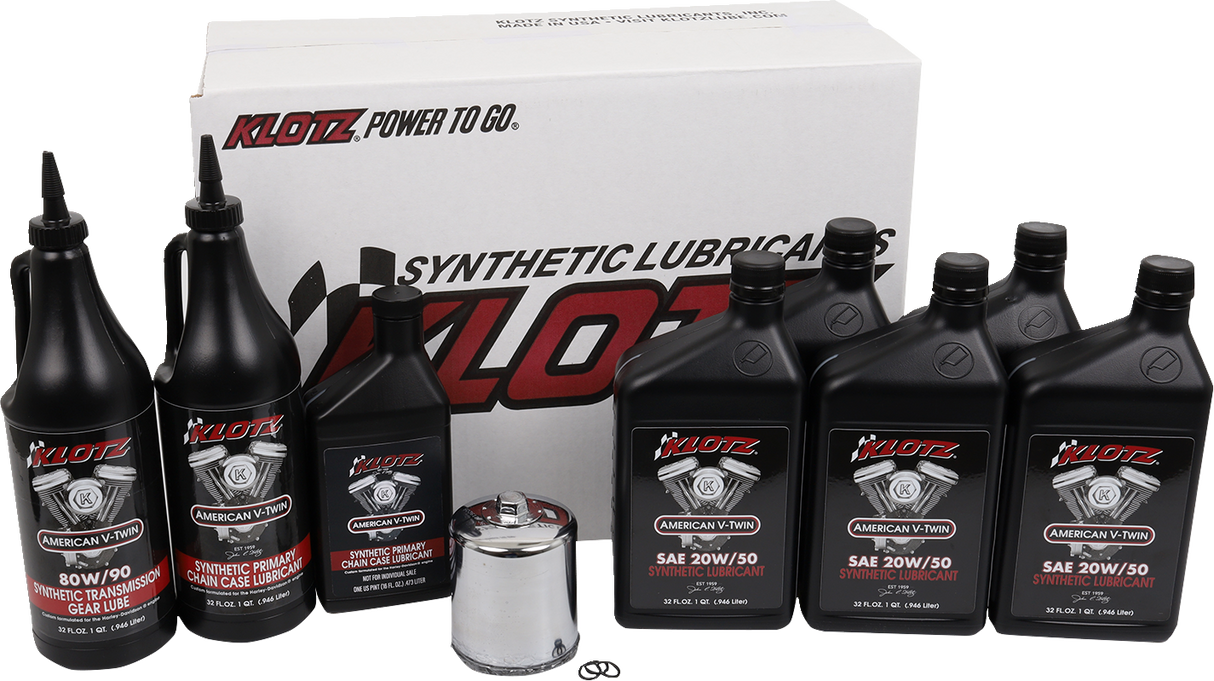 KLOTZ OIL Premium Oil Change Kit KH-108