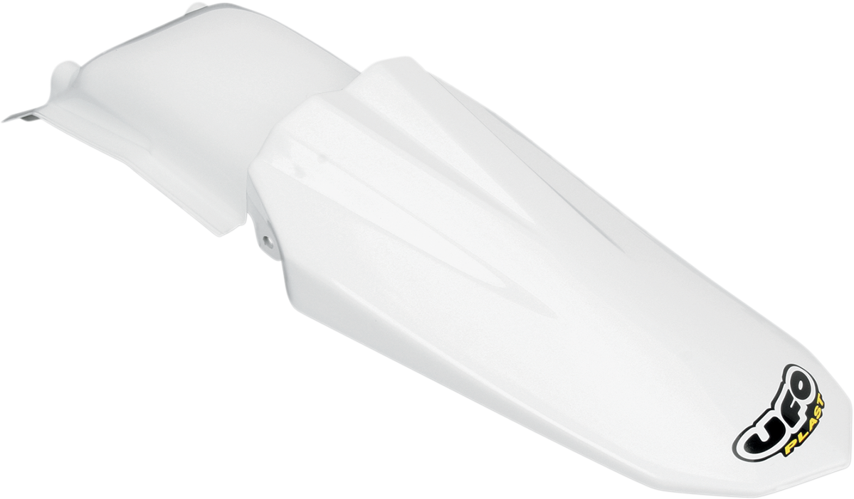 UFO MX Rear Fender - White N/F 08-13 TC/TE MODELS HU03313-041