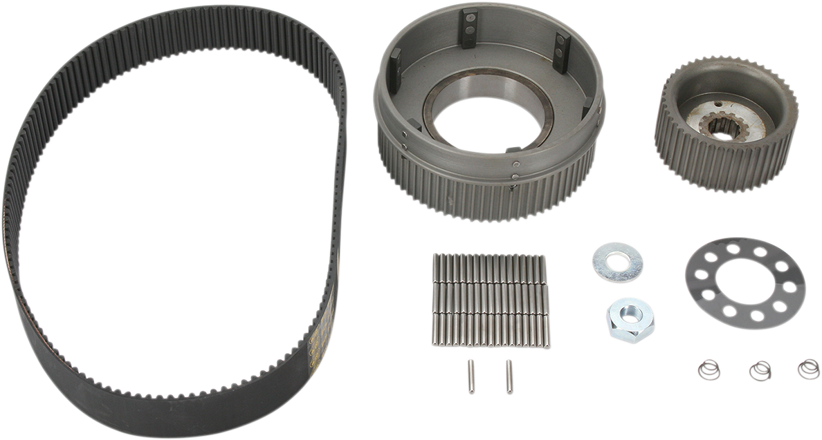 BELT DRIVES LTD. 8mm/2" Primary Belt Drive - Kick Start - Spline Shaft - '55-'84 76-47-2S