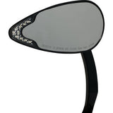 CUSTOM DYNAMICS Mirror - Side View - with LED Turn Signal - Black CD-MIR-PLUG-B