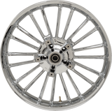 COASTAL MOTO Front Wheel - Atlantic - Dual Disc/No ABS - Chrome - 21"x3.50" - '00-'07 FL 3D-ATL213CH07