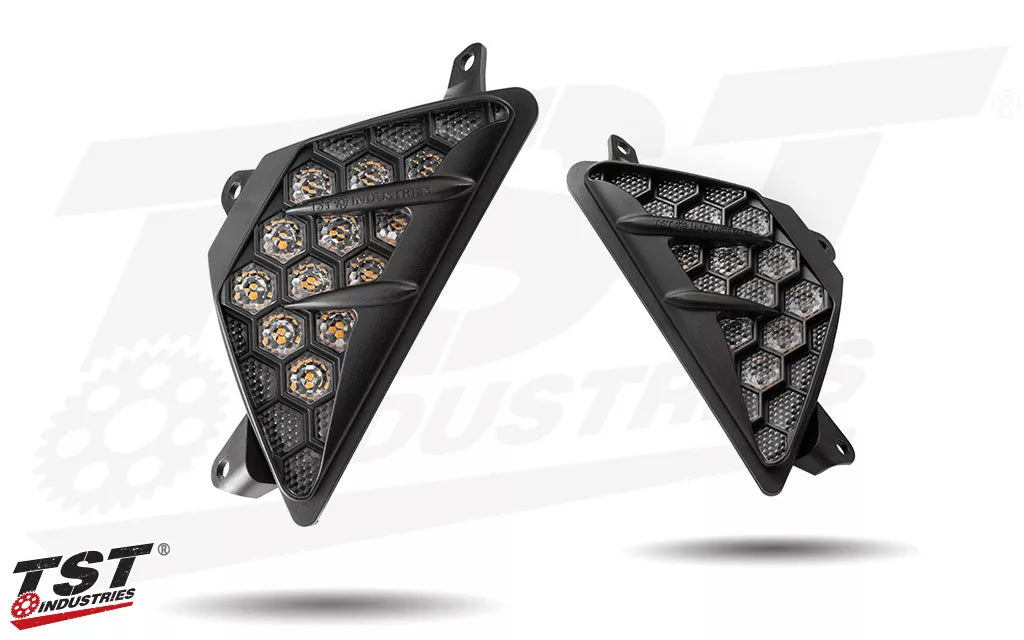 TST Hyperpack Bundle for Kawasaki Ninja ZX-6R 2024- 2025 ALL BLACK LOW MOUND fender eliminator 10362