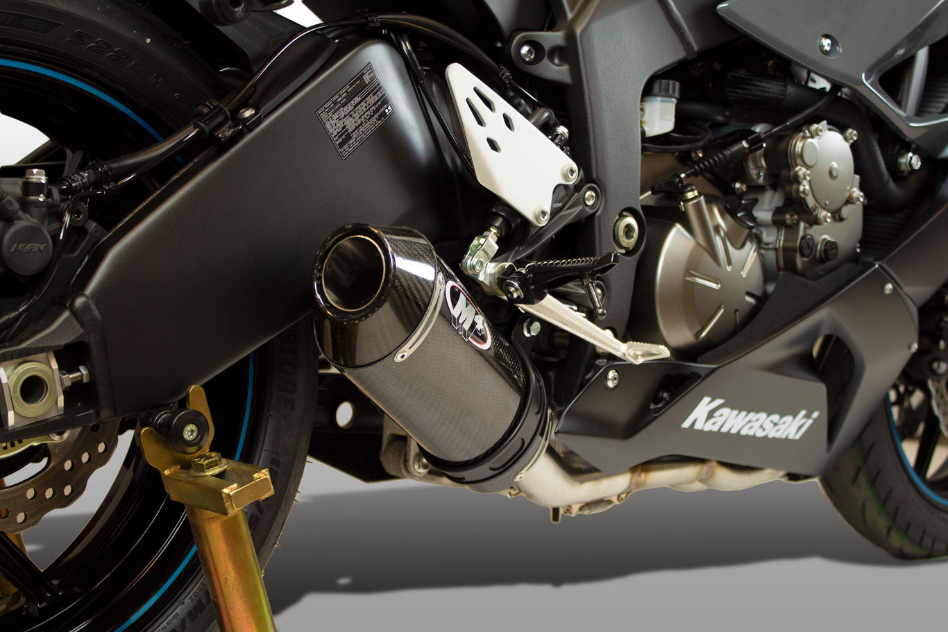M4 Exhaust Full System Street Slayer Carbon 2009 - 2024 ZX6R 