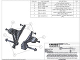 Graves R6 Diamond Frame Sliders 2017-2024 FSY-17R6-K