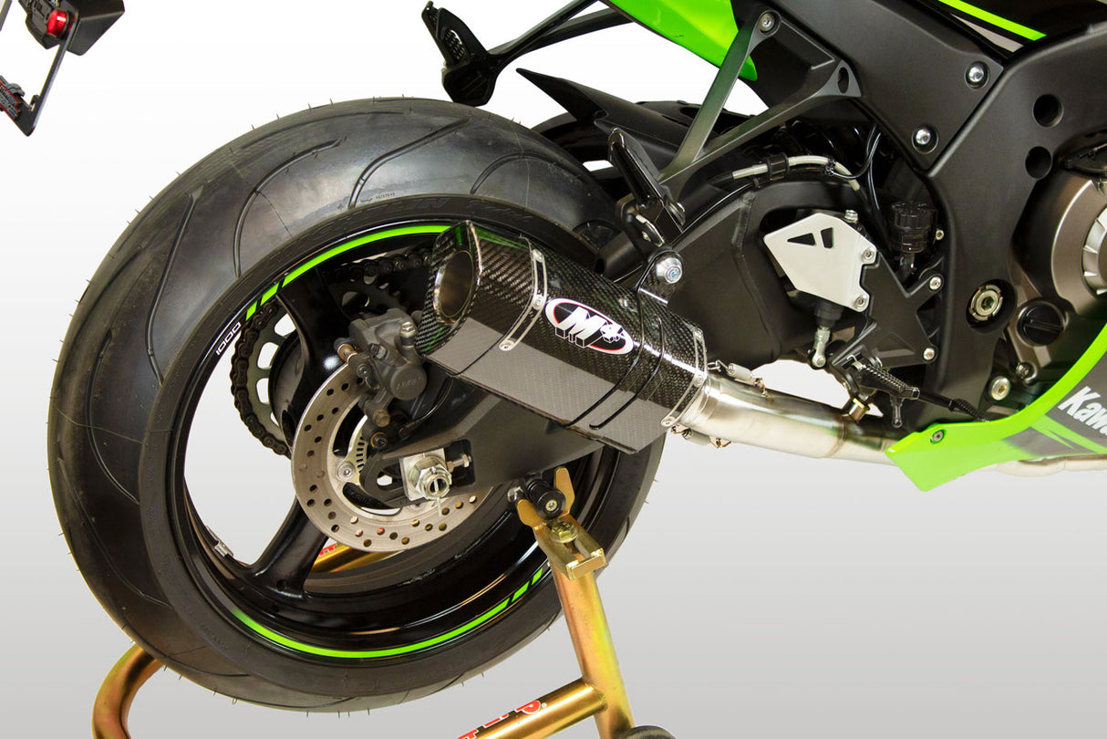 M4 Exhaust Full System Tech 1 Carbon Fiber 2021-2025 ZX10R KA9954