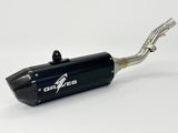 Graves Motorsportsslip-On Exhaust Crf300l /Rally 2021-2023  Black Exh-21c3l-Soak